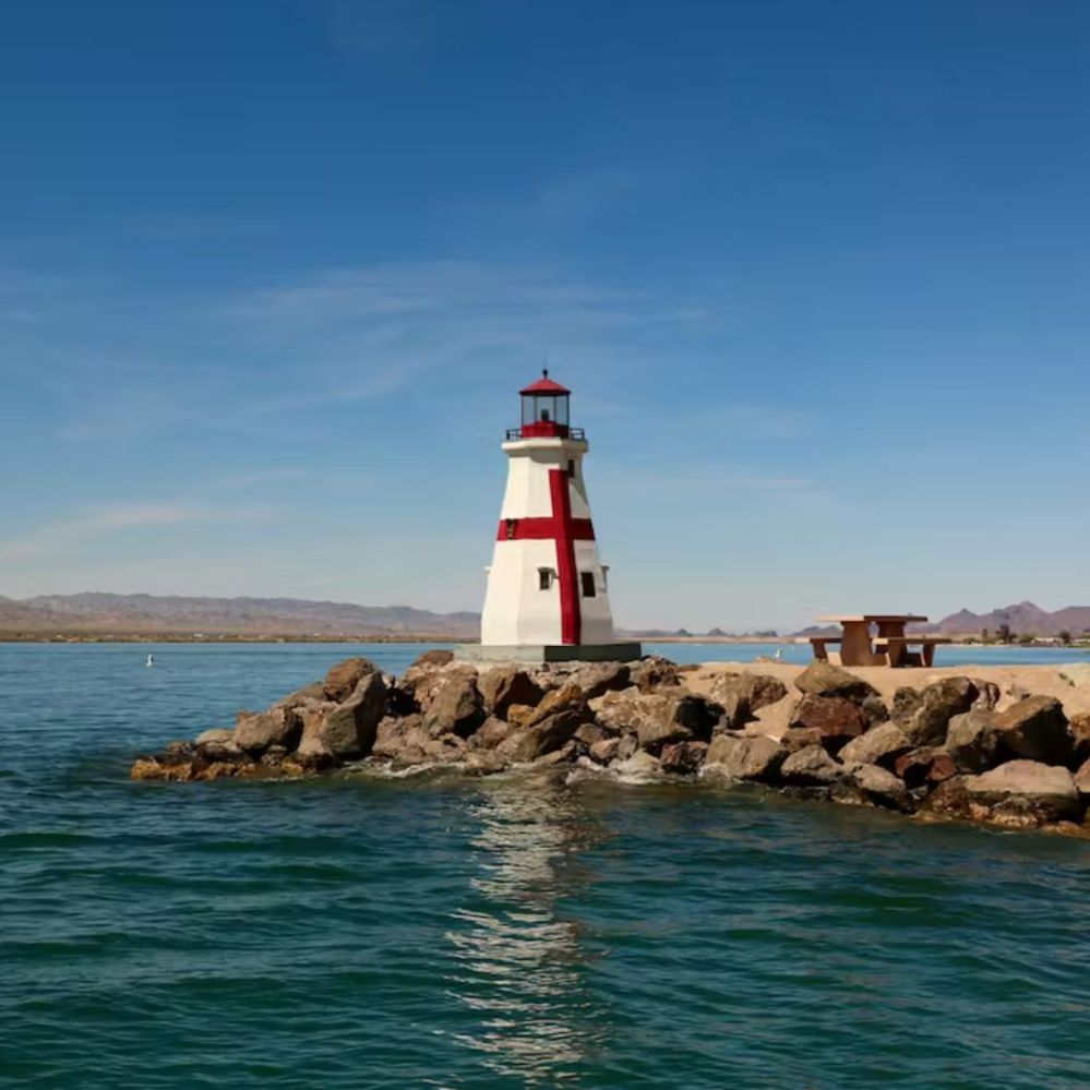 a large body of water