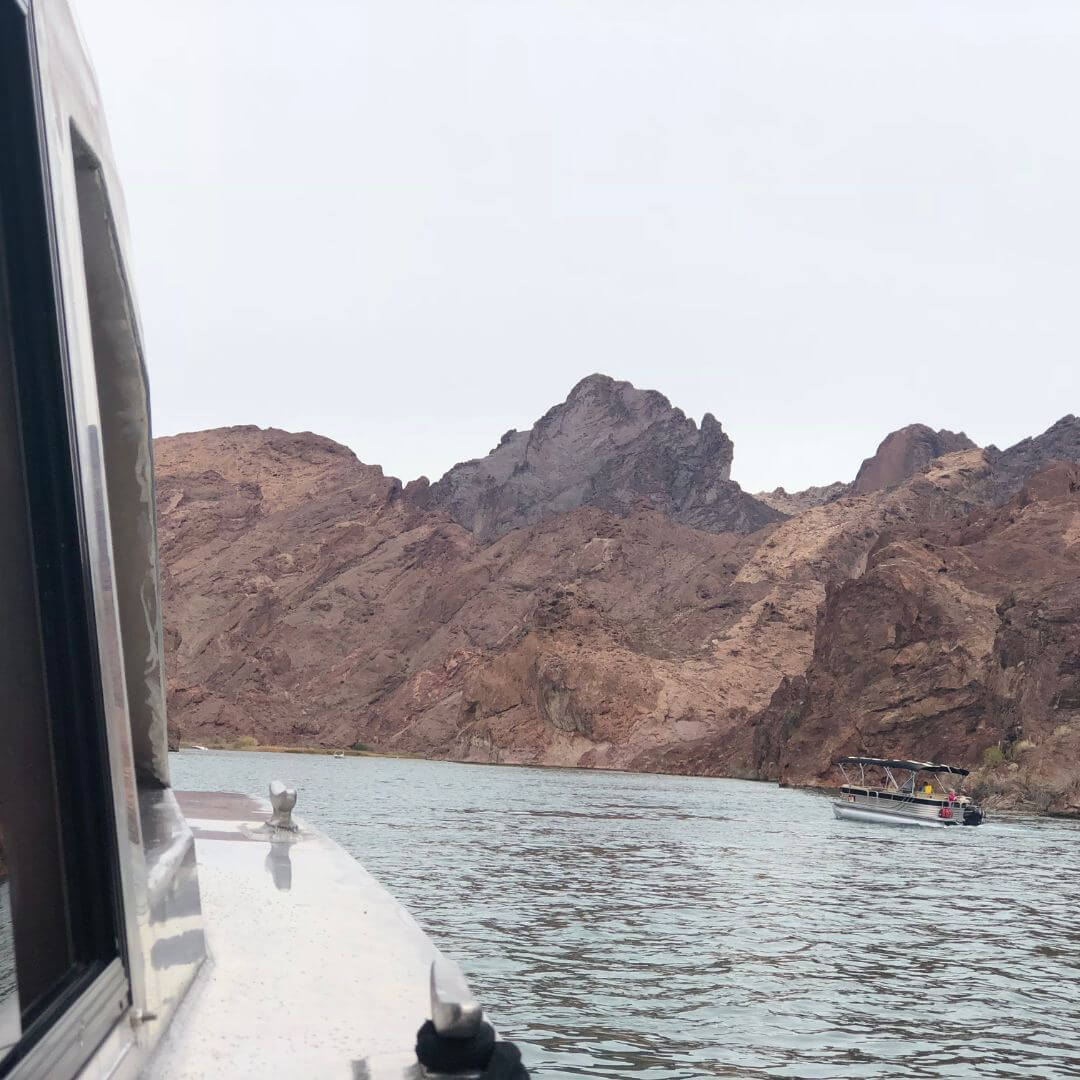 jet boat in Colorado river